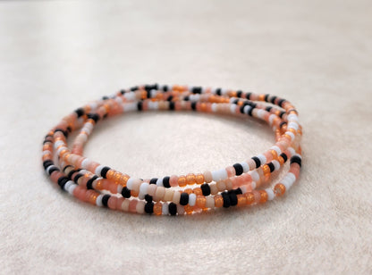 11/0 -WRAP- 25 inch Stone Age Tiny Seed bead wrap bracelet